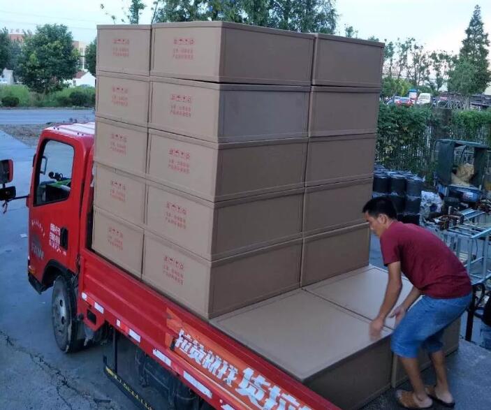 城阳德邦物流订购我司蜂窝纸箱一车已发货